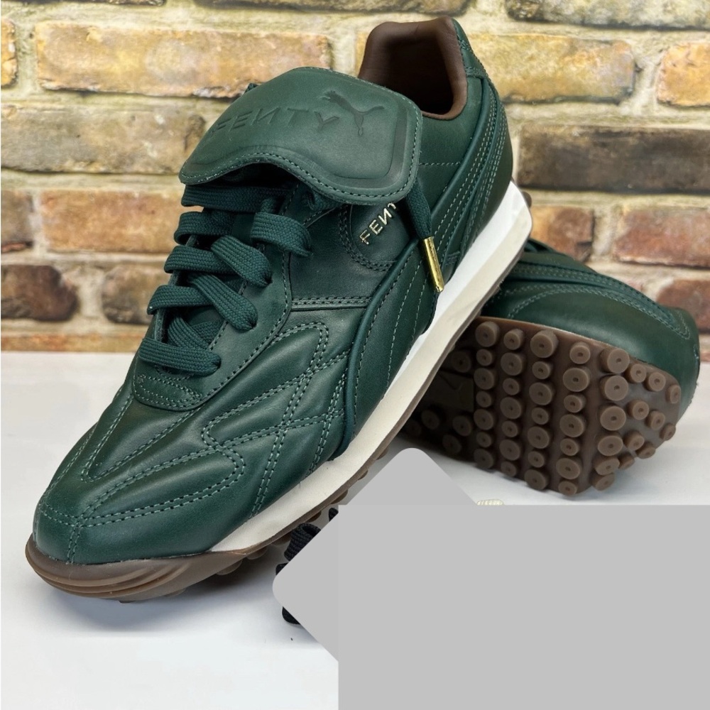 Fenty X Puma Avanti L Shoes Dark Green 398352-02 Womens 6.5 Rihanna.